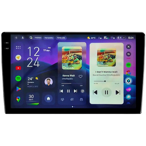 Штатная магнитола Teyes CC4 2k 6+64 Gb Volkswagen Touareg 2002-2010 9"