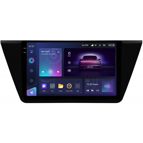 Штатна магнітола Teyes CC3 2k 6+128 Gb 360° Volkswagen Touran 2016-2018 10"