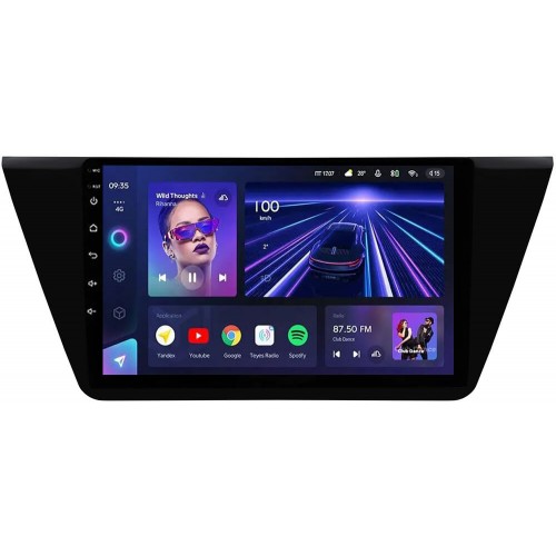 Штатна магнітола Teyes CC3L 4+32 Gb Volkswagen Touran 2016-2018 10"