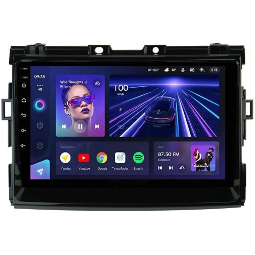 Штатна магнітола Teyes CC3L 4+64 Gb Toyota Estima 2006-2012 9"