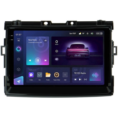 Штатна магнітола Teyes CC3 2k 4+64 Gb Toyota Estima 2006-2012 9"