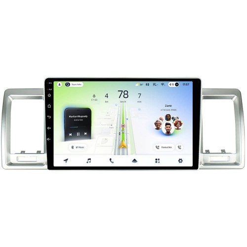 Штатна магнітола Teyes CC4L 6+64 Gb Toyota Hiace 2013-2018 10"