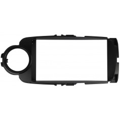 Переходная рамка под Toyota Yaris Vios 2012-2017 Black 9"