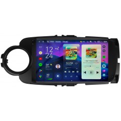 Штатна магнітола Teyes CC4 2k 6+64 Gb Toyota Yaris Vios 2012-2017 Black 9"