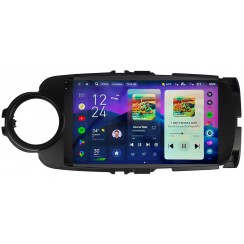 Штатная магнитола Teyes CC4 2k 6+64 Gb Toyota Yaris Vios 2012-2017 Black 9"