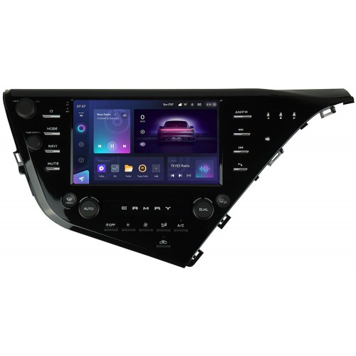 Штатная магнитола Teyes CC3 2k 6+128 Gb 360° Toyota Camry 8 XV 70 2018+ with buttons 9"