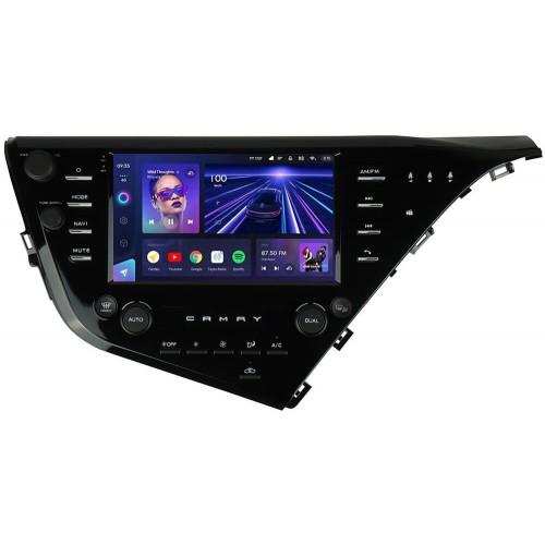 Штатная магнитола Teyes CC3 4+32 Gb Toyota Camry 8 XV 70 2018+ with buttons 9"