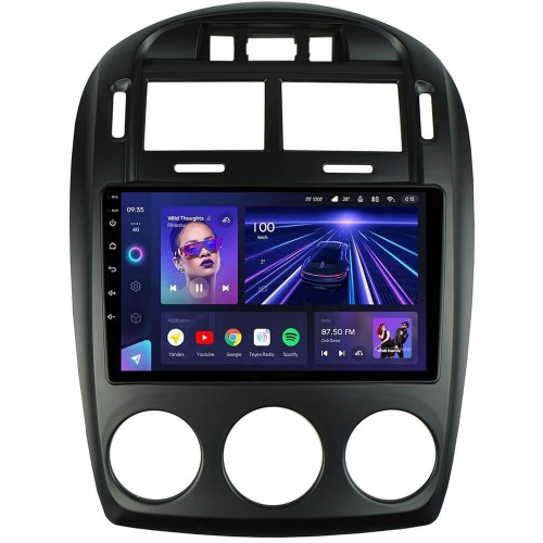 Штатна магнітола Teyes CC3L 4+32 Gb Kia Cerato 1 LD 2005-2006 Manual Black 9"