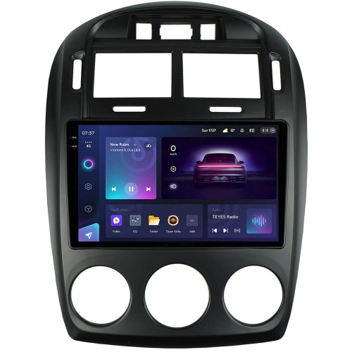 Штатная магнитола Teyes CC3 2k 4+32 Gb Kia Cerato 1 LD 2005-2006 Manual Black 9"