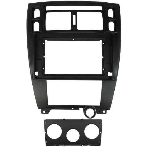 Переходная рамка под Hyundai Tucson 1 2004-2009 Black 10"
