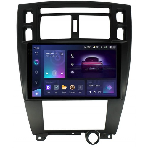 Штатная магнитола Teyes CC3 2k 4+64 Gb Hyundai Tucson 1 2004-2009 Black 10"