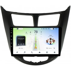 Штатна магнітола Teyes CC4L 4+64 Gb Hyundai Solaris 1 2010-2016 Black 9"