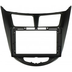 Перехідна рамка під Hyundai Solaris 1 2010-2016 Black 9"