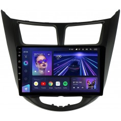 Штатна магнітола Teyes CC3 4+32 Gb Hyundai Solaris 1 2010-2016 Black 9"
