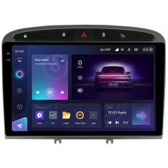Штатна магнітола Teyes CC3 2k 4+32 Gb Peugeot 408 1 T7 2012-2020 / 308 2007-2015 Silver 9"