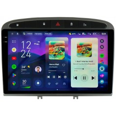 Штатна магнітола Teyes CC4 2k 8+128 Gb Peugeot 408 1 T7 2012-2020 / 308 2007-2015 Silver 9"