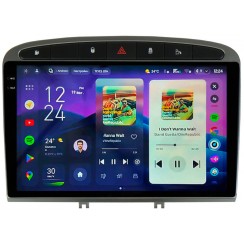 Штатна магнітола Teyes CC4 2k 8+128 Gb Peugeot 408 1 T7 2012-2020 / 308 2007-2015 Silver 9"