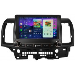 Штатна магнітола Teyes CC4 2k 8+128 Gb Mitsubishi Lancer 10 CY 2007-2012 with buttons 9"