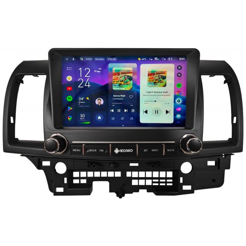 Штатная магнитола Teyes CC4 2k 6+64 Gb Mitsubishi Lancer 10 CY 2007-2012 with buttons 9"