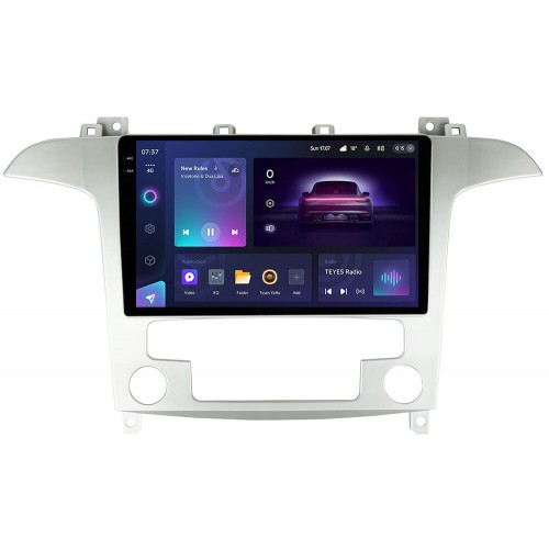 Штатна магнітола Teyes CC3 2k 4+64 Gb Ford S-MAX 1 2006-2015 (F1) Silver 9"