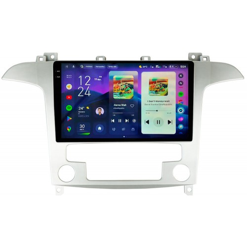 Штатна магнітола Teyes CC4 Pro 2k 8+128 Gb Ford S-MAX 1 2006-2015 (F1) Silver 9"