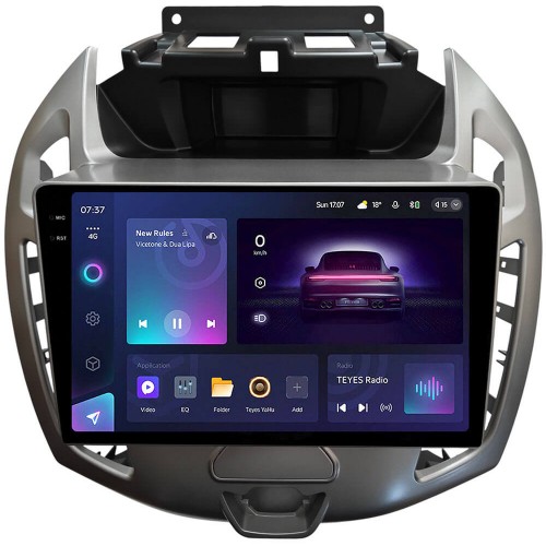 Штатная магнитола Teyes CC3 2k 4+64 Gb Ford Transit 2015-2019 Silver 9"