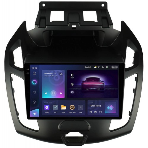 Штатная магнитола Teyes CC3 2k 4+64 Gb Ford Transit 2015-2019 Black 9"