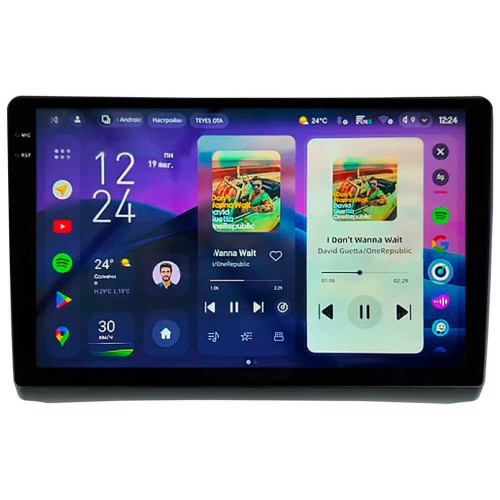 Штатна магнітола Teyes CC4 Pro 2k 12+256 Gb Renault Trafic 2006-2010 / Opel Vivaro 2006-2010 / Nissan Primastar 2006-2014 10"