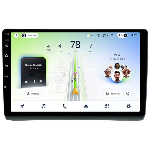 Штатна магнітола Teyes CC4L 6+64 Gb Renault Trafic 2006-2010 / Opel Vivaro 2006-2010 / Nissan Primastar 2006-2014 10"