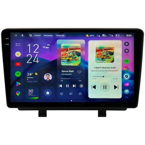 Штатна магнітола Teyes CC4 2k 6+64 Gb Vauxhall/Opel Zafira Tourer 2011-2016 9"