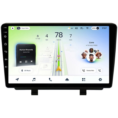 Штатна магнітола Teyes CC4L 6+64 Gb Vauxhall/Opel Zafira Tourer 2011-2016 9"