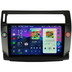 Штатна магнітола Teyes CC4 2k 8+128 Gb Citroen C4 LA LC C-Triomphe C-Quatre 2004-2014 Black 9"