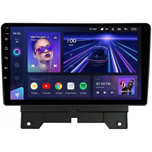 Штатная магнитола Teyes CC3L 4+64 Gb Land Rover Range Rover Sport 2010-2013 9"