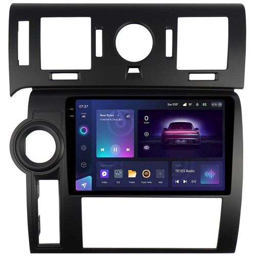 Штатная магнитола Teyes CC3 2k 4+64 Gb Hummer H2 E85 2007-2009 Black 9"