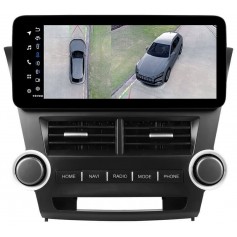 Штатная магнитола Teyes LUX ONE 6+128 Gb 360° Toyota Highlander 2 XU40 2007-2013 12.3"