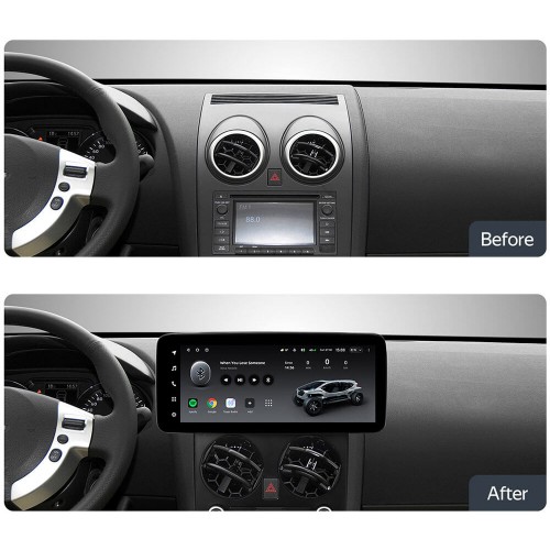 Штатна магнітола Teyes LUX ONE 4+32 Gb Nissan Qashqai 1 J10 2006-2013 12.3"