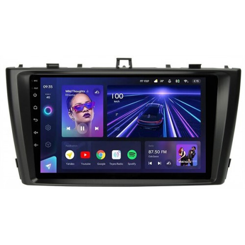 Штатна магнітола Teyes CC3L 4+64 Gb Toyota Avensis 3 2008-2015 Black 9"