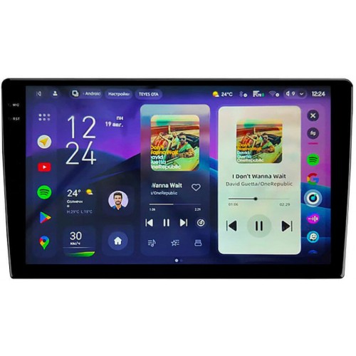 Штатна магнітола Teyes CC4 2k 6+64 Gb Volkswagen Jetta 5 2005-2010 10"
