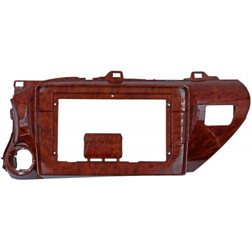 Штатна магнітола Teyes CC3 2k 4+64 Gb Toyota Hilux Pick Up AN120 2015-2020 Mahogany 10"