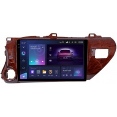 Штатна магнітола Teyes CC3 2k 4+64 Gb Toyota Hilux Pick Up AN120 2015-2020 Mahogany 10"