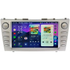 Штатная магнитола Teyes CC4 Pro 2k 12+256 Gb Toyota Camry 6 XV 40 50 2006-2011 old with button 9"