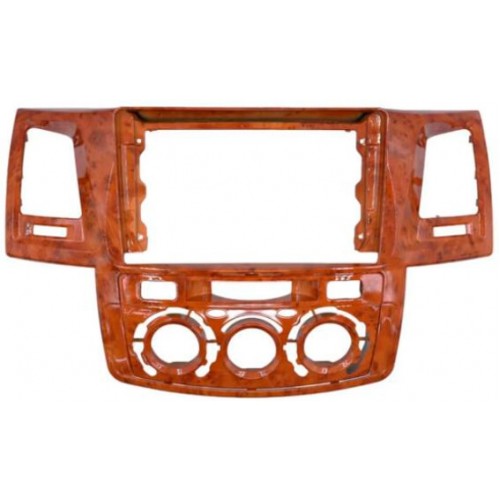 Штатна магнітола Teyes CC3 2k 6+128 Gb Toyota Fortuner 1 AN50 AN60 HILUX Revo Vigo 2008-2014 Brown 9"