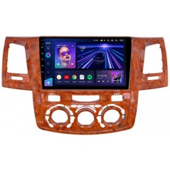 Штатна магнітола Teyes CC3 4+64 Gb Toyota Fortuner 1 AN50 AN60 HILUX Revo Vigo 2008-2014 Brown 9"