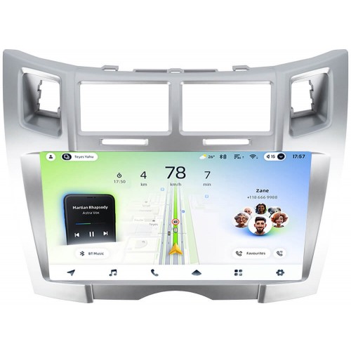 Штатна магнітола Teyes CC4L 6+64 Gb Toyota Yaris/Vitz 2005-2012 9"