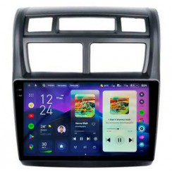 Штатная магнитола Teyes CC4 2k 8+128 Gb Kia Sportage 2 2004-2010 Black 9"