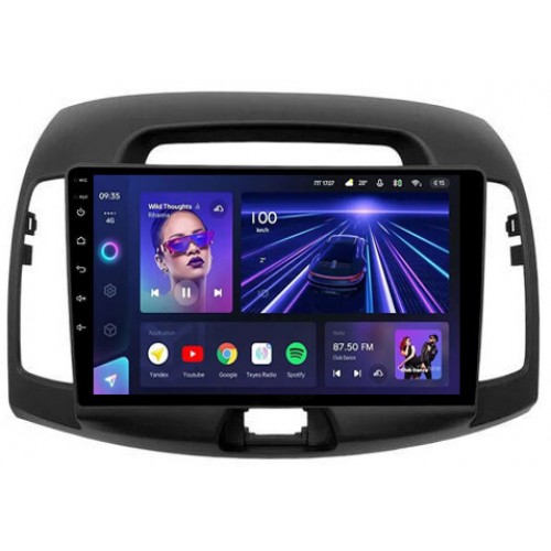 Штатная магнитола Teyes CC3 4+64 Gb Hyundai Elantra 4 HD 2006-2012 no air 9"