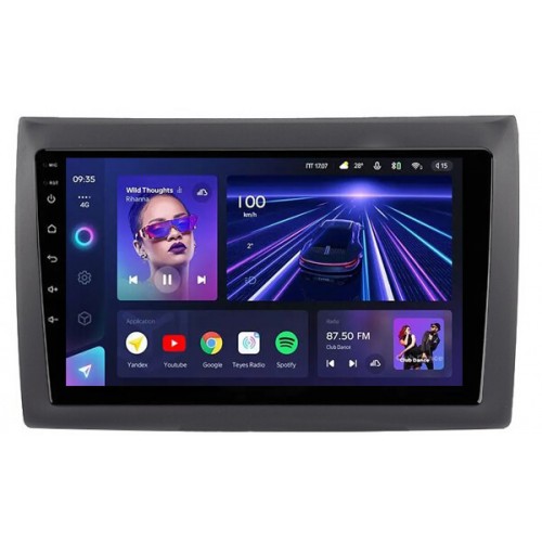 Штатна магнітола Teyes CC3L 4+32 Gb Fiat Stilo 2001-2010 9"