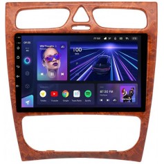 Штатна магнітола Teyes CC3 4+32 Gb Mercedes-Benz C-Class S203 CL203 W203 2000-2004 Wooden 9"