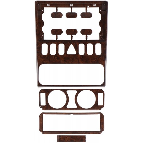 Переходная рамка под Mercedes-Benz E-Class W210 1996-2002 Wooden 9"
