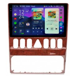 Штатна магнітола Teyes CC4 2k 6+64 Gb Mercedes-Benz E-Class W210 1996-2002 Wooden 9"